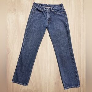 Levi's Blue Straight Jeans Classic Style 514s W32 L32